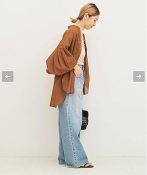 プラージュ cotton gather ブラウス Amazon.co.jp: プラージュ Plage cotton gather ブラウス