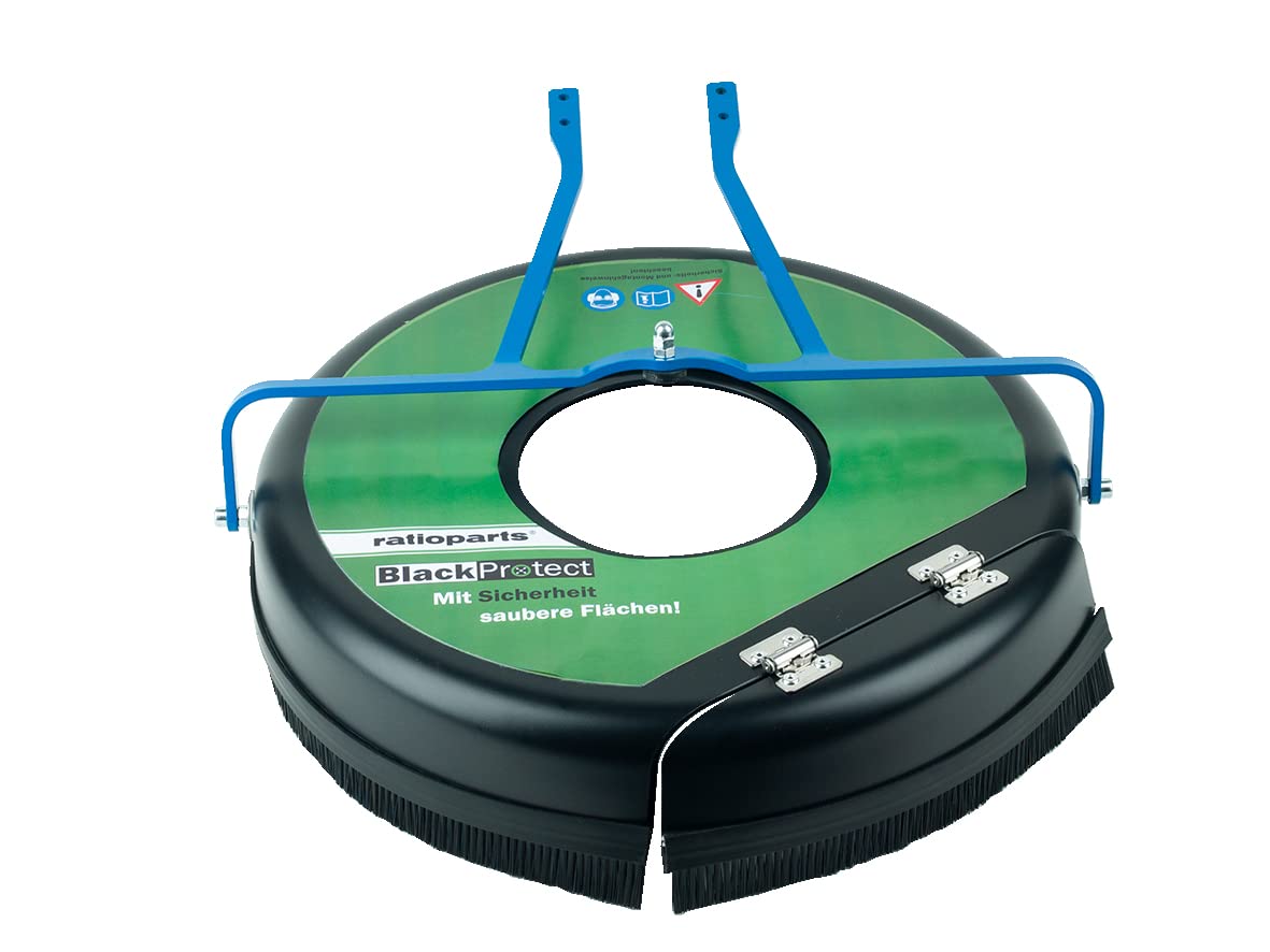 Schutzhaube BlackProtect universell für Unkrautbürste mit Bürstenstreifen für DUO & PRO sehr stabil
