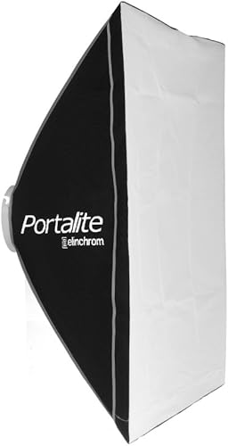 Elinchrom Portalite Softbox Negro, Color blanco caja de luz