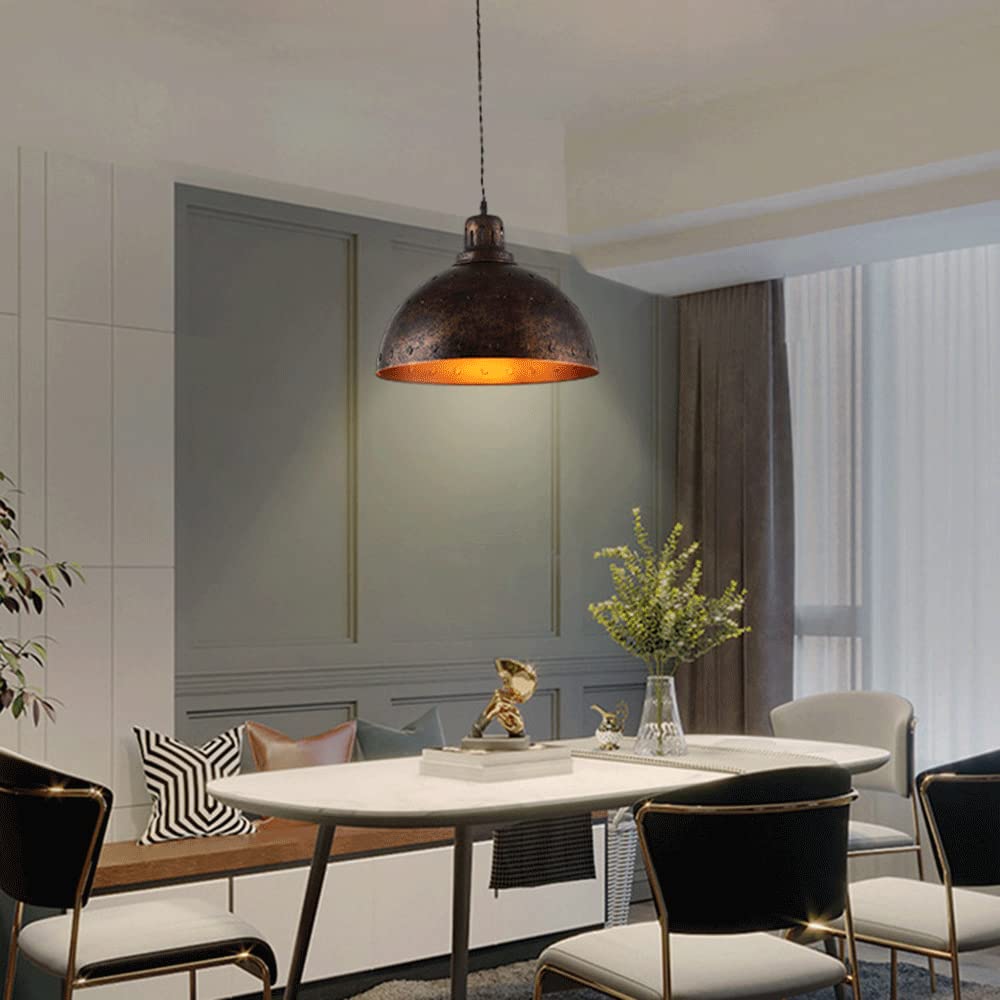 Amazon.com: SaeYz Retro - Metal Lampshade Pendant Light Fixtures