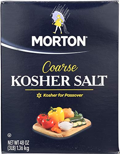 Morton Kosher Salt Box, 48 Ounce (Pack of 12)