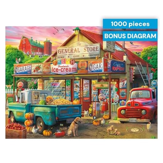 Buffalo Games - Country Store - 1000 Piece Jigsaw Puzzle