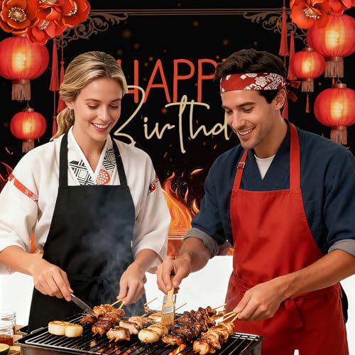 Fondo Fotográfico 7x5ft Tema Japanese Hibachi miniatura 4