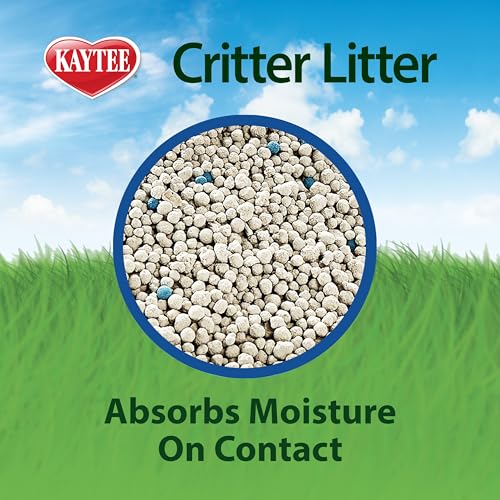 Image of Kaytee Premium Potty Training Critter Litter for Pet Ferrets, Rabbits & Other Small Animals, 4 lb (Pack of 12)
