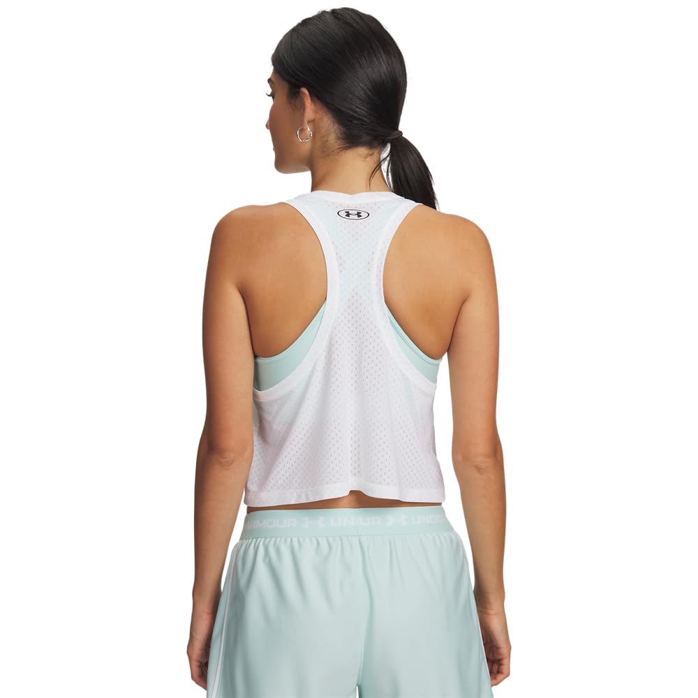 Under Armour Tech Sport Mesh Cropped Tank Top Camisa Mujer