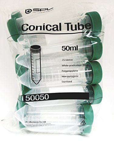 SPL 50ml Conical Centrifuge Tube PP/HDPE, Sterile Non - pyrogenic, Non - cytotoxic, DNase/RNase - Free, Human DNA - Free (25 Tubes) - Thumbnail 2