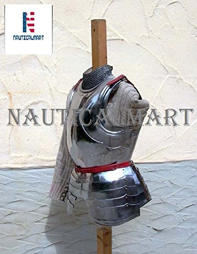 Medieval LARP Fantasy Costume Steel Armour Cuirass Breastplate