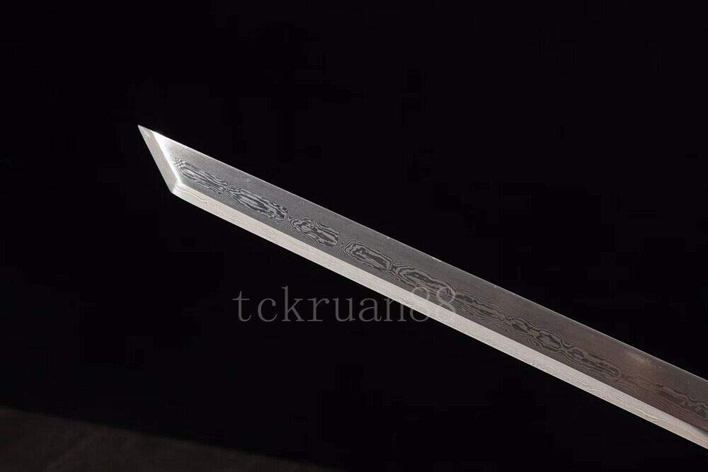 YL Sword Traditional Hand Forged Chinese Sword Tang Dao Folded Steel Blade