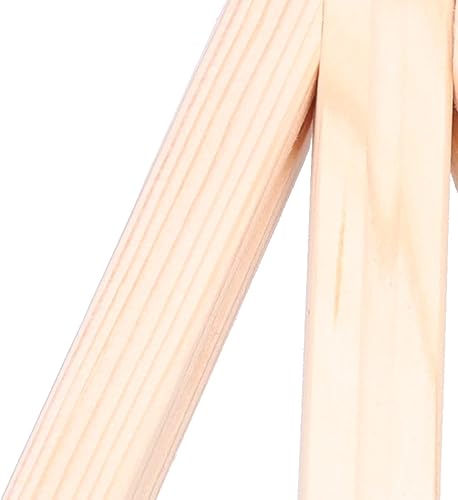 Miniatura 8 de Honio Mini caballete, soporte de exhibición de pintura de madera para exteriores para amigos para niños para boda