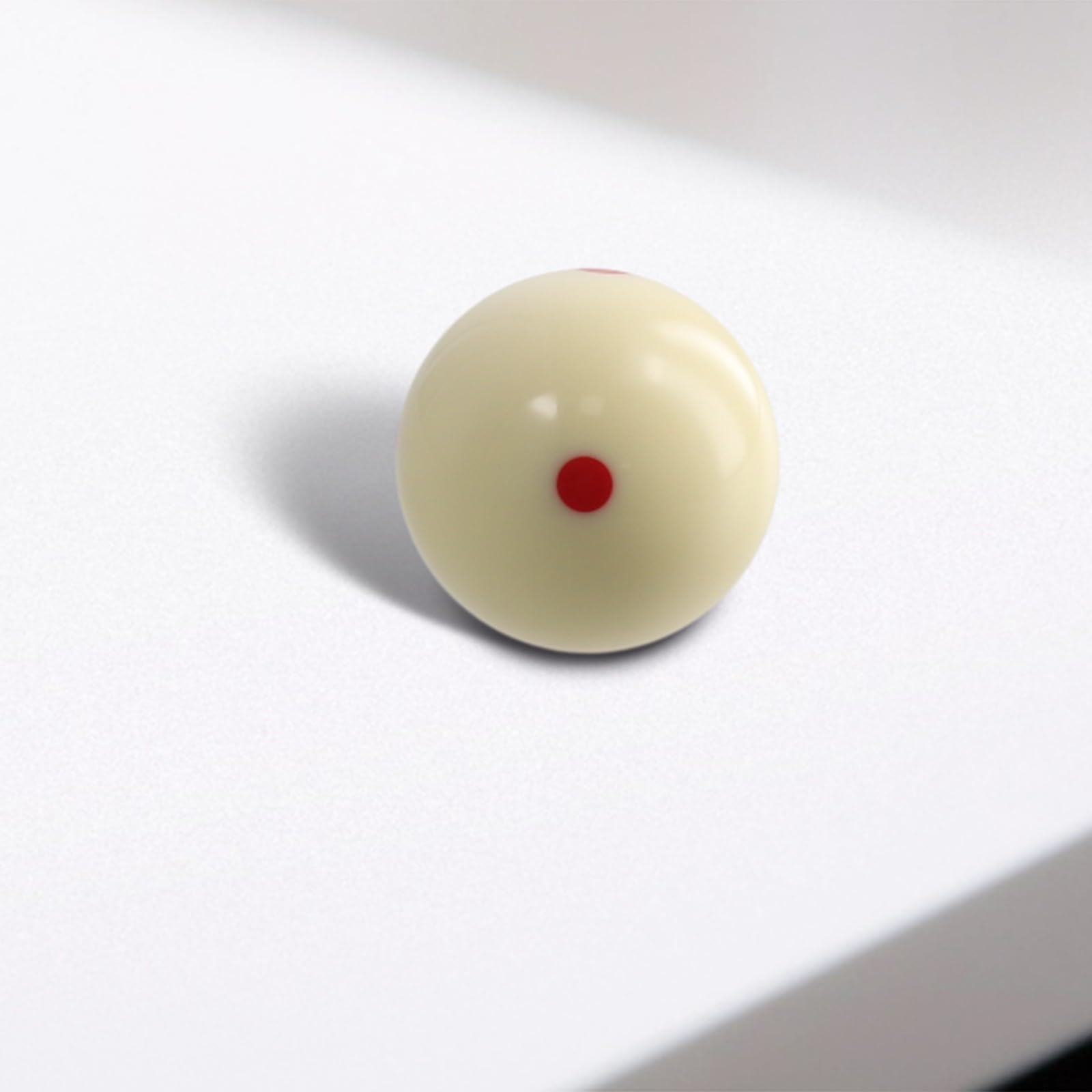 Pallina da allenamento per biliardo, palla rossa 5,7 cm, 6 punti, resina, accessorio per visualizzazione obiettivi