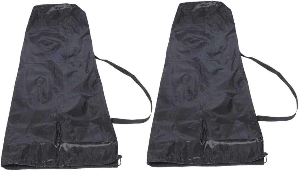 2Pcs Stroller Storage Bag for Airplane Travel Convenient Gate Check Cover with Drawstring Closure Reinforced Seams Fits Brands Protects Against Damage and Scratches