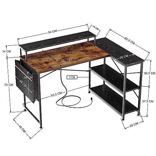 Encuentra reviews de Escritorio para computadora de madera - los más vendidos. 18 Imagen adicional