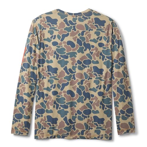 Field & Stream Men's Roll Cast Long Sleeve Performance Tee Shirt with Drirelease®, Camo2