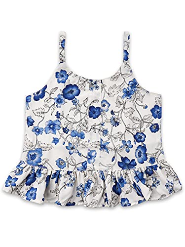 Image of Kids Top and Shorts Sets For Girls (K-4542-LIGHT-BLUE-26)