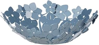 ARTI E MESTIERI Centro Tavola Piccolo Floreale Fior di Loto Azzurro