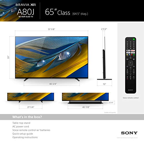 Sony-A80J-65-Inch-TV-BRAVIA-XR-OLED-4K-Ultra-HD-Smart-Google-TV-with-Dolby-Vision-HDR-and-Alexa-Compatibility-XR65A80J-2021-Model