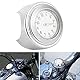 KIMISS Motorrad Lenker Uhr, Motorrad-Lenkeruhr, Motorrad-Zifferblattuhr, Universell passend für Motorräder mit 22-25 mm Lenker