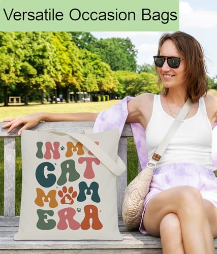 Image of Aesthetic Tote Bag for Women Girls, Stylish Tote Bag for Friends Besties Coworker
