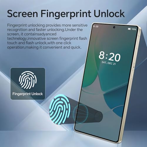 Image of Unlocked Cell Phones A25 Ultra 5G, Android 14, 12GB+512GB Smartphone,Snapdragon 888，Long Battery Life 5000mAh, 48+108MP Zoom Camera, Build in Pen, 120Hz + 6.9HD Screen, Dual SIM /Face ID /GPS (Silvery)