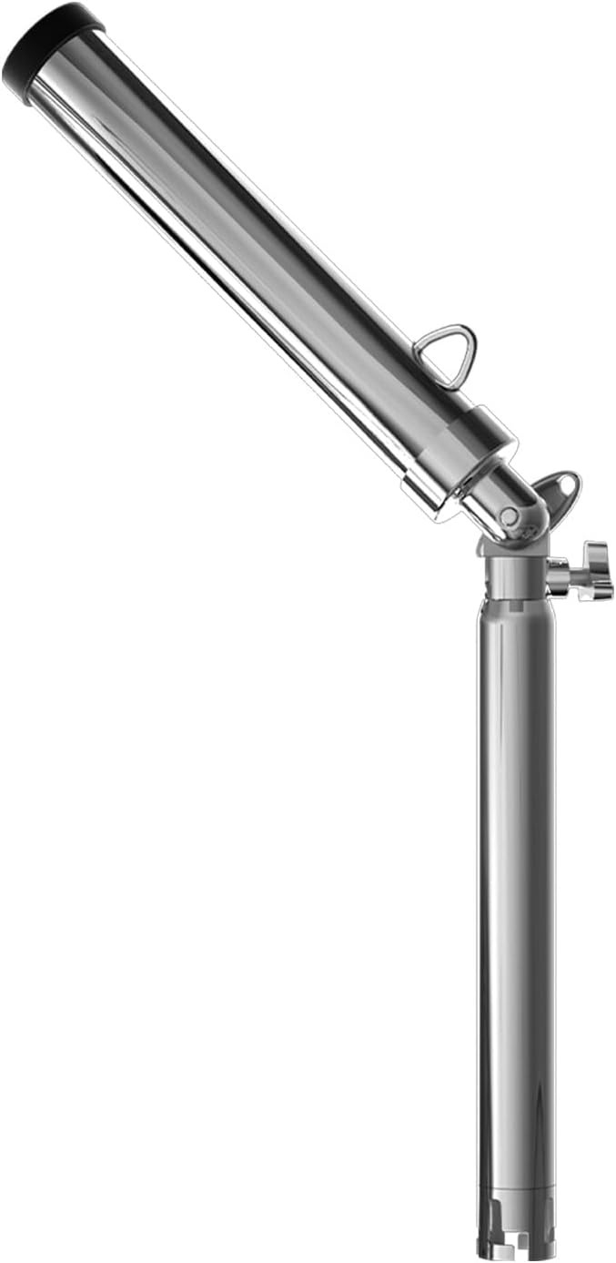 Outrigger Rod Holders - Stainless Steel 316, 360° Adjustable, Marine Grade Fishing Boat Rod Pole Holders for Boat Kayak Yacht Camper Truck RV