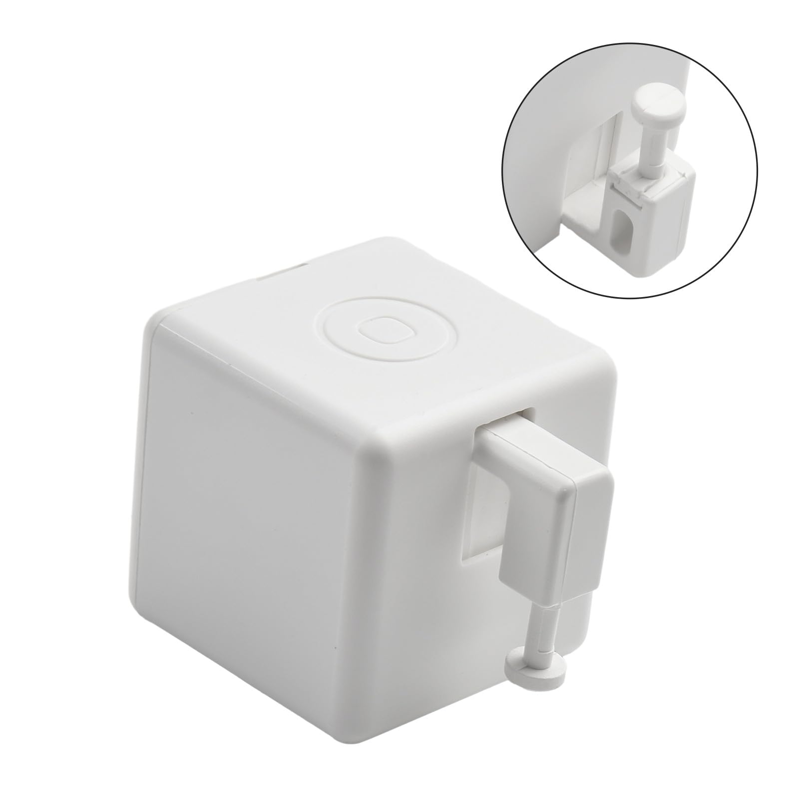 Zigbee-Fingerbot Plus für Smart-Button-Pusher, berührungslos, ohne Hub, einfache Montage, kompatibel mit Smart Life App, Weiß