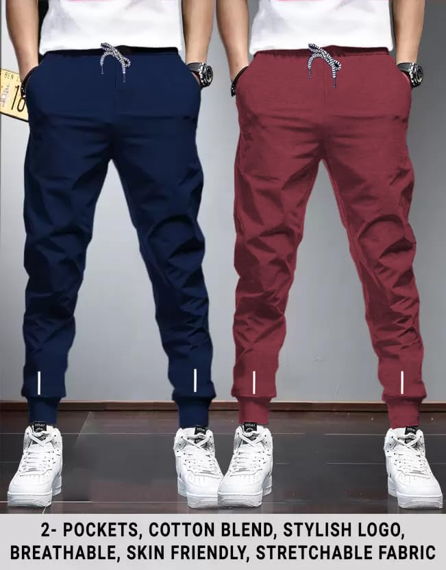 Image of REYA Mens Cotton Trackpant