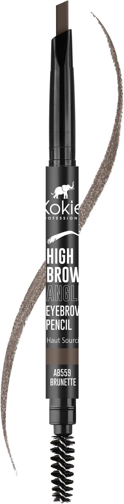 Cosmetics High Brow Angled Eyebrow Pencil, Brunette, 0.012 Ounce