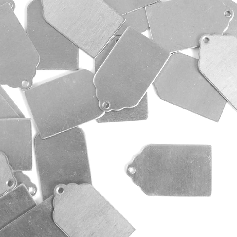 ImpressArt - Tag, 7/8", Premium Metal Stamping Blanks (24 Pack) (Copper)