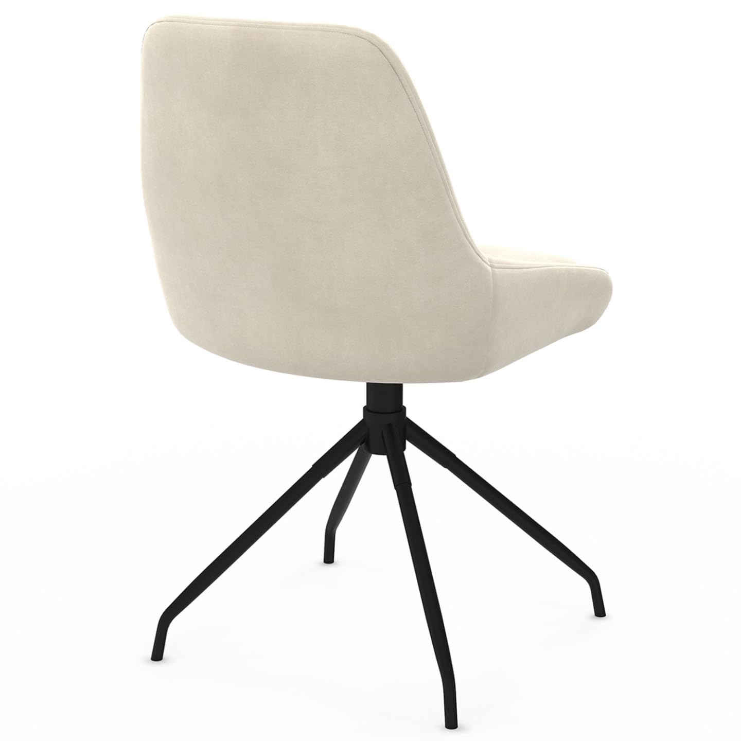 IDMarket - Lot de 4 chaises pivotantes 360° THALYA