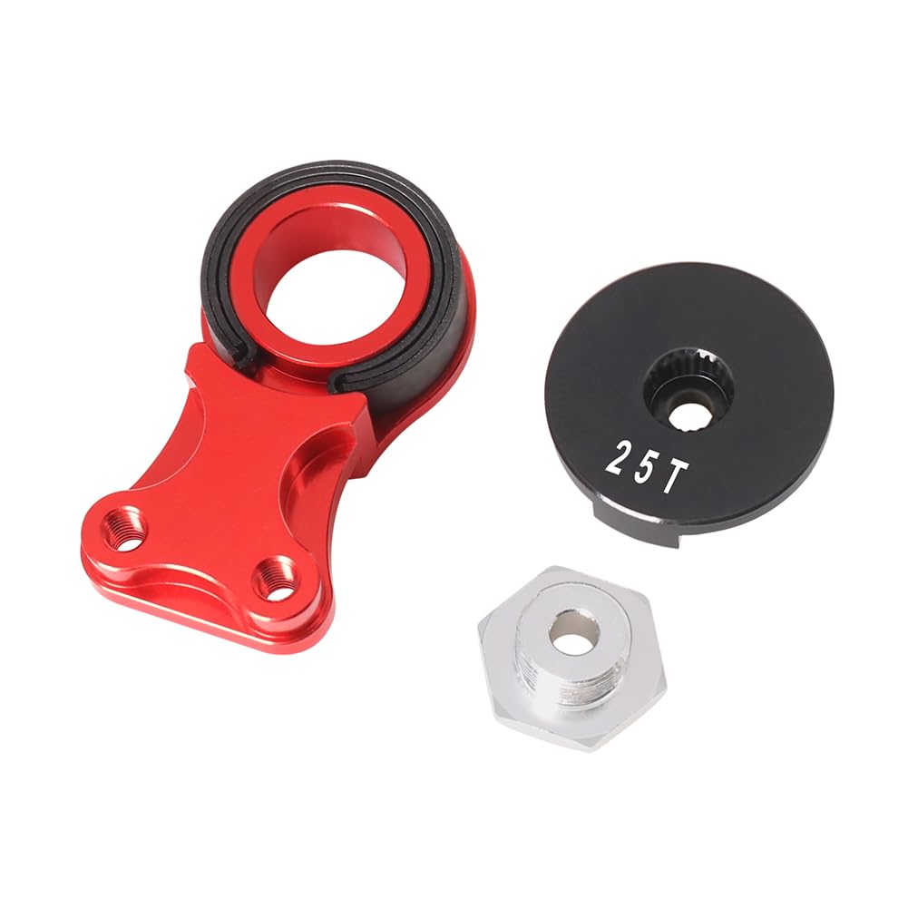 KYX Racing Aluminum 25T Servo Saver Servo Arm Upgrades Parts Accessories for 1/10 RC Car ARRMA Fury Mega