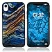 Produktbild PhoneNatic Hybridhülle kompatibel mit Apple iPhone XR - mit Glasrücken - Marmor-Muster Design:02 Cover Schutzhülle Cover