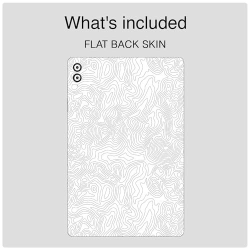 Image of Capes Tablet Skins Compatible with Samsung Galaxy Tab S9 FE Plus | Ultra-Thin Protective Film | Anti-Scratch Vinyl Decal Skin | Not Case /Cover (Tornado, Back Skin)