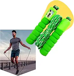 Corda de Pular com Contador de Giros Fitness Academia