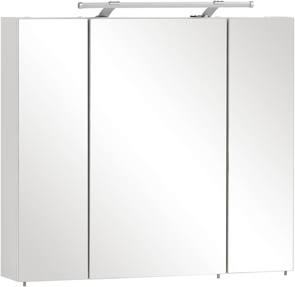 DIFFERNZ Spiegelkast Somero 66x100x13 cm wit hoogglans kopen! | HORNBACH