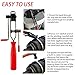 22Pcs CV Joint Boot Clamp Pliers with 2 types of CV Boot Clamps Kit, Ear Boot Tie Pliers, Car Band Tool Kit, Automotive Hose Axle Plier CV Clamp Tool CV Joint Banding Tools for Most Cars