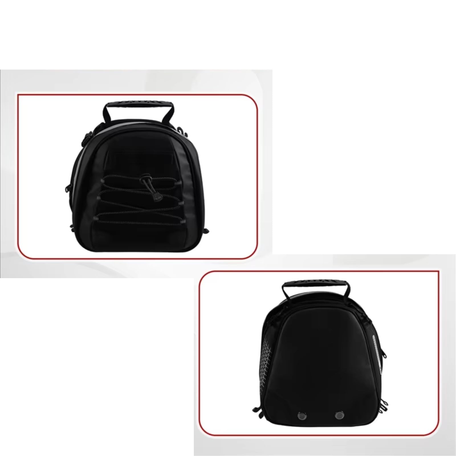 Borsa Posteriore Universale Per Moto Espandibile 8-10 Litri Portabagagli Con Spallacci E Portaoggetti Antipioggia Per Motociclette Sacche Moto