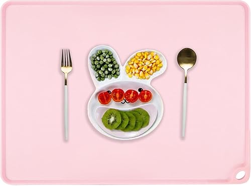 Miniatura 43 de Tapete de silicona extragrande para niños, hoja de silicona grande para manualidades, tapete antiadherente para hornear, resistente al calor, mantel