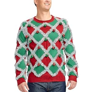 Tipsy Elves Ugly Christmas Sweaters For Men - Colorful And Funny Men'S Christmas Sweaters - Hilarious Holiday Pullovers 18 51Qwtuu0Lml. Ss300