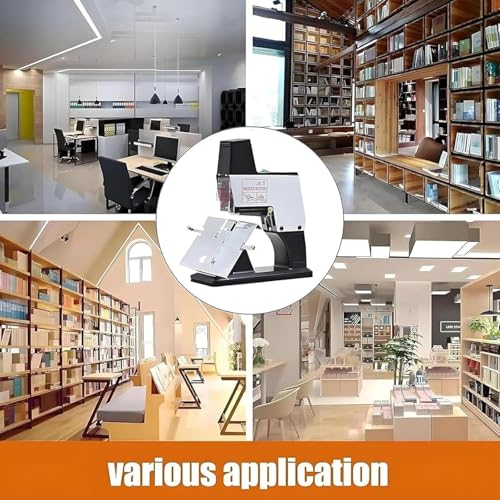 Cucitrice elettrica resistente, forza di rilegatura regolabile fino a 40 fogli, perfetta per rapporti, manuali, opuscoli e uso domestico/ufficio, durevole ed efficiente