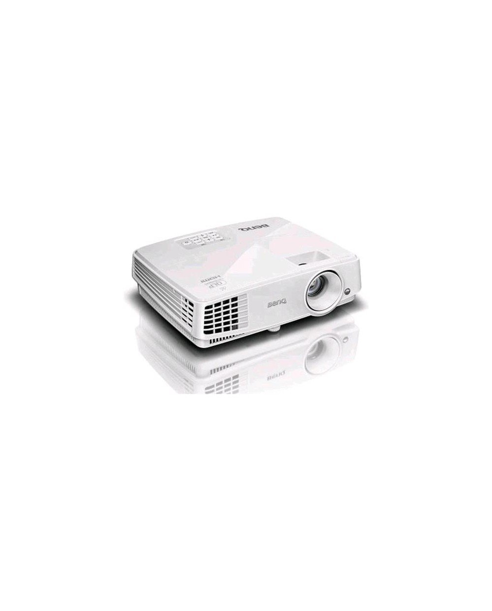 BenQ MS517H SVGA 3300 ANSI Lumen Projector for Home and Office Meeting Rooms, White
