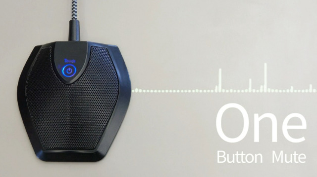 Microfono USB Tonor TM20 Per Conferenze - Omnidirezionale, Pulsante Muto, Per Zoom/Skype, Plug & Play - Foto 4