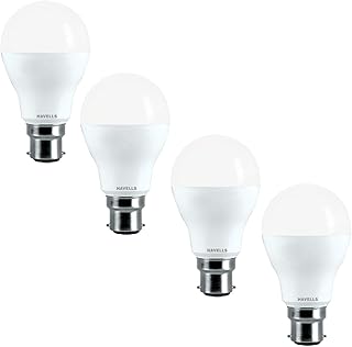 Havells LED Adore 10W B22 2 Star Lamp (Pack of 4, White Cool Day Light)