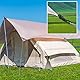 Tikplus 4 Stück Sandsäcke zum Beschweren, Tragbare Gewichtstasche für Pavillon, mit Karabiner, Clips, Gewichtstaschen, Sandsäcke für Pavillon, Sandsack für Outdoor Zelten Vorhang