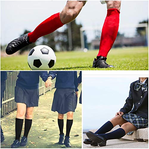 image for DD DEMOISELLE Knee High Workout Socks, Men Women Comfortable Halloween