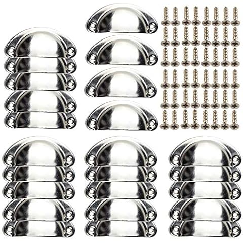 GLAITC Retro Metal Drawer Cabinet Handles Cover