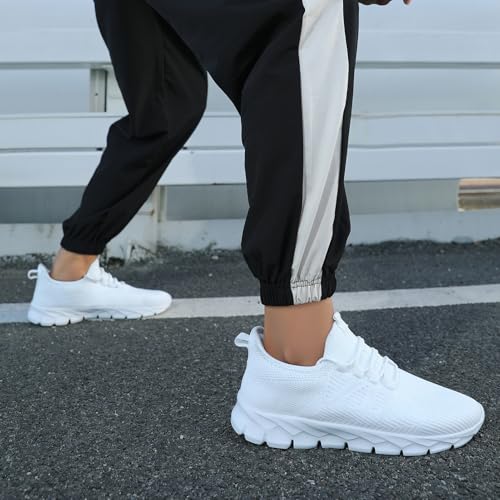 Image of ZGPWZWL Mens Running Shoes Fashion Sneakers for Walking Tennis Gym Shoes Slip On Lightweight and Comfortable