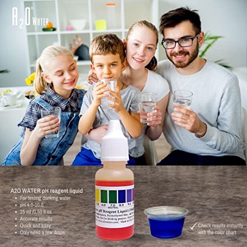 Think Alkaline PH-15-PATIO Alkaline, Tap, And Drinking Water Ph Test Liquid Wht thumb #2