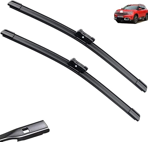Compatible con Citroen C5 Aircross 2018 2018-2022 Accesorios de coche limpiaparabrisas delantero Escobillas limpiaparabrisas limpiaparabrisas