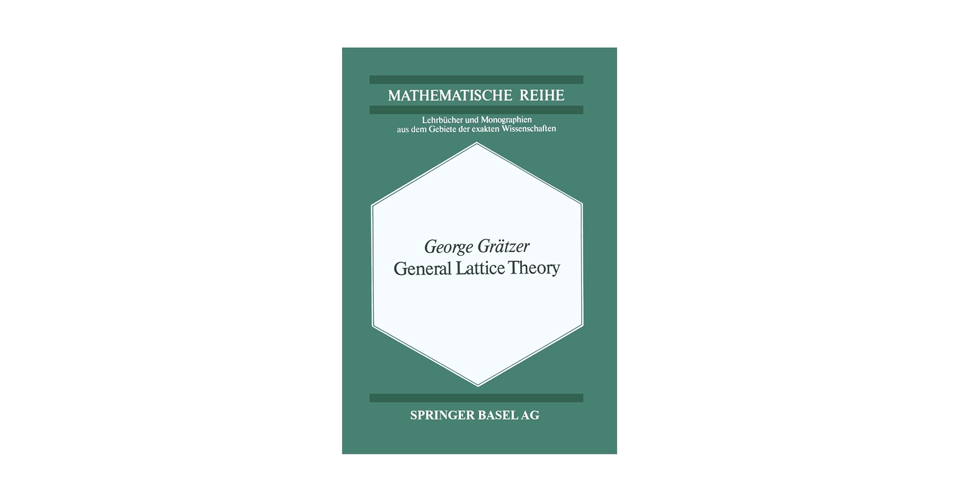 Amazon.co.jp: General Lattice Theory (Lehrba1/4cher Und