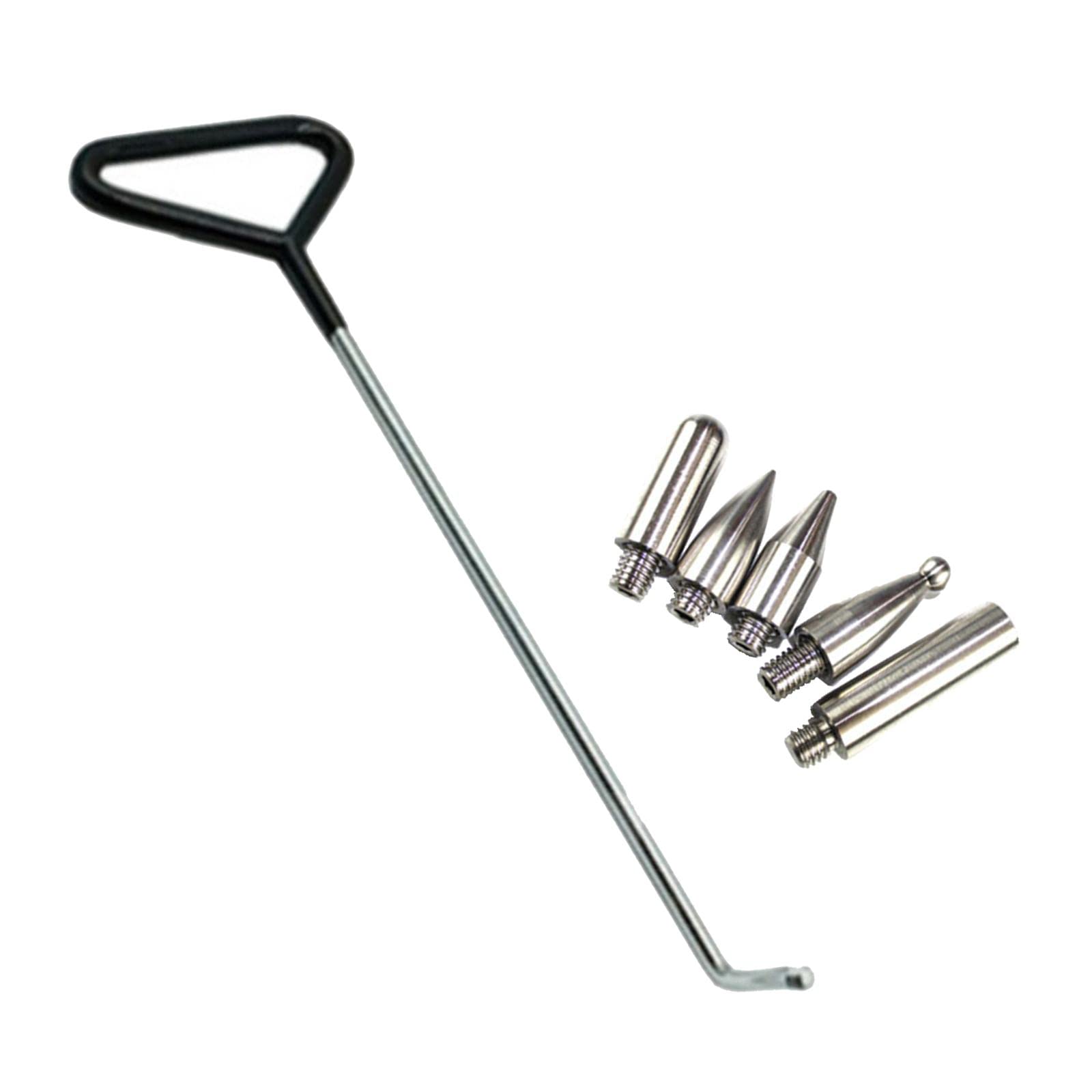 Lyla® 6 Pieces Dent Repair Rod Kit Paintless Puller for Auto Body Door Dings Middle | Motors | Automotive Tools & Supplies | Automotive Repair Kits | Dent Repair Kits & Tools